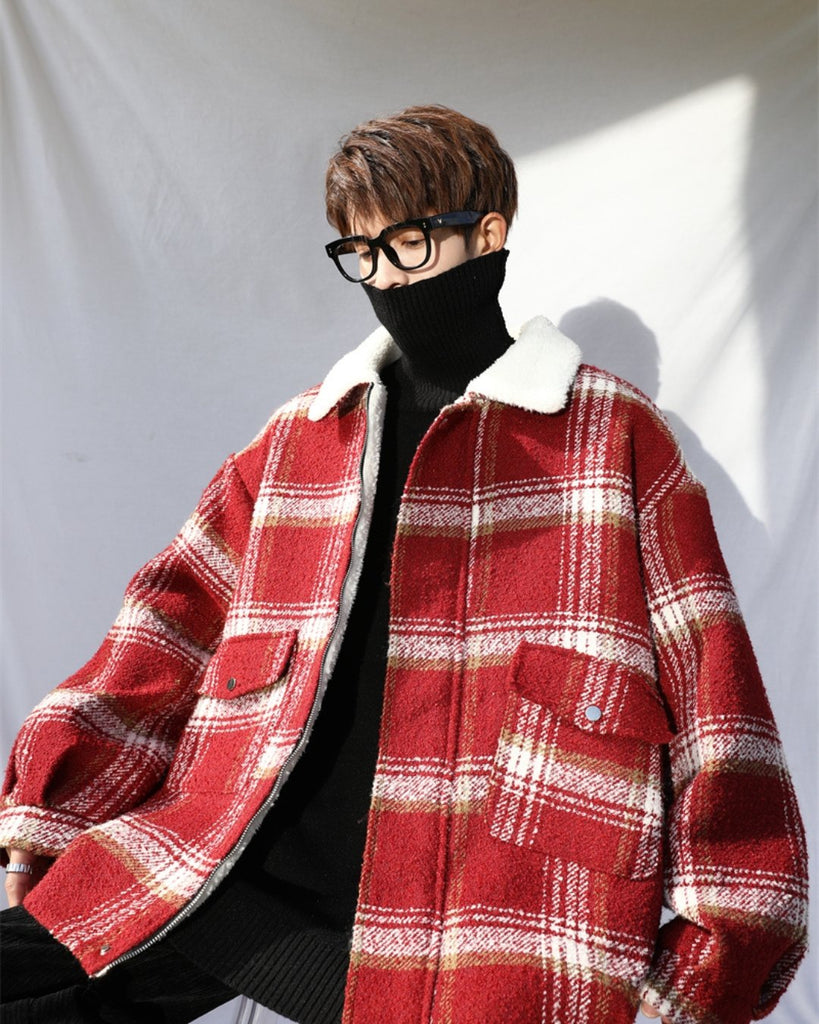 MENS MOUTON JACKET MST8 - KBQUNQ｜韓国メンズファッション通販サイト