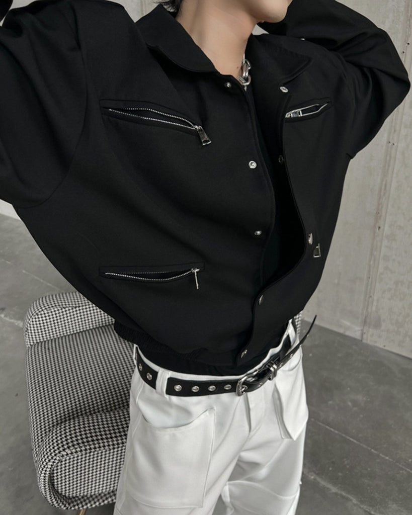 Men's Short Jacket TNS0024 - KBQUNQ｜韓国メンズファッション通販サイト