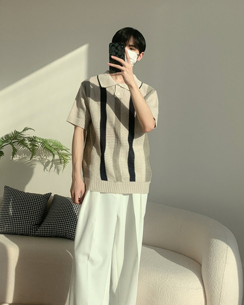 Men's Striped Shirts BKC146 - KBQUNQ｜韓国メンズファッション通販サイト