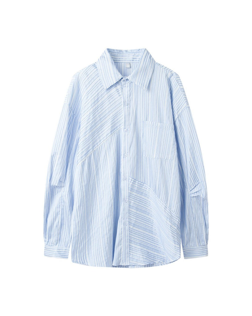 Men's Striped Shirts BKC146 - KBQUNQ｜韓国メンズファッション通販サイト