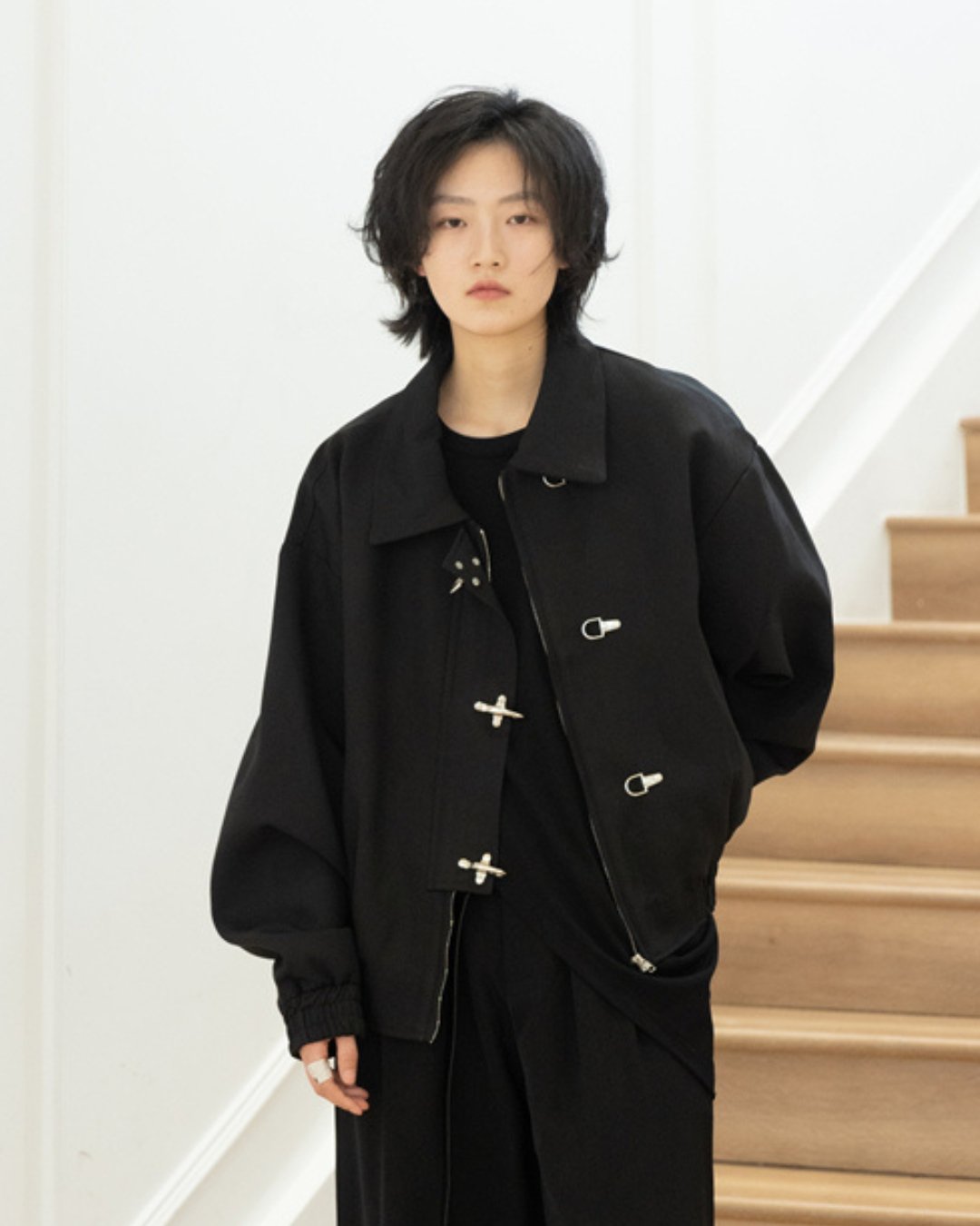 Splendid x @ Cellajaneblog Rib Scuba Zip-Up Jacket | Splendid