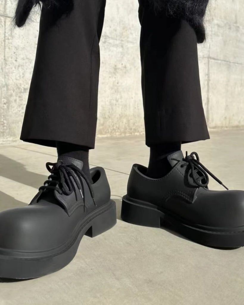 Mickey Big To Derby Leather Shoes KBQ0586 - KBQUNQ｜ファッション通販