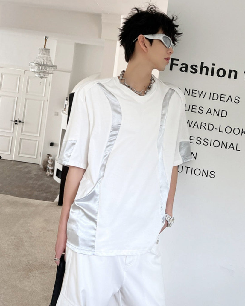 Mode Bicolor T-shirt TNS0115 - KBQUNQ｜韓国メンズファッション通販サイト