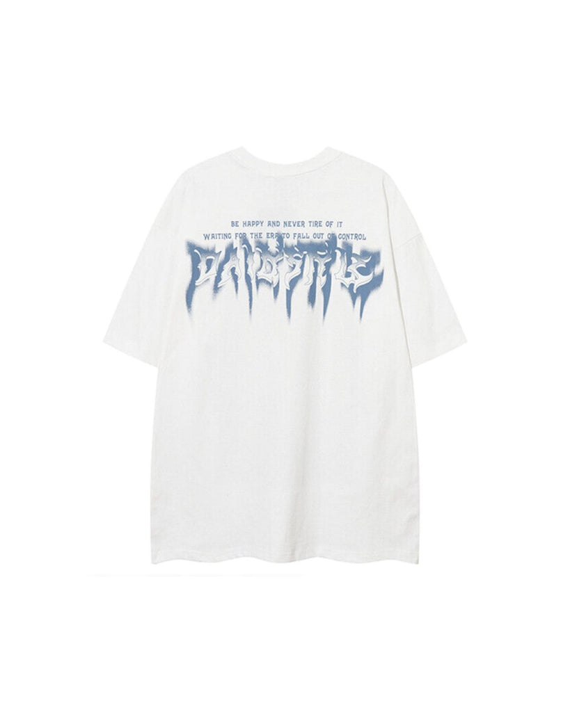 Mode Blue Street T-Shirt VGD0003 - KBQUNQ｜韓国メンズファッション通販サイト