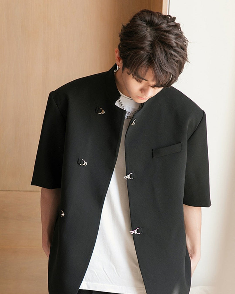 Mode China Button Jacket CCR0016 - KBQUNQ｜韓国メンズファッション通販サイト