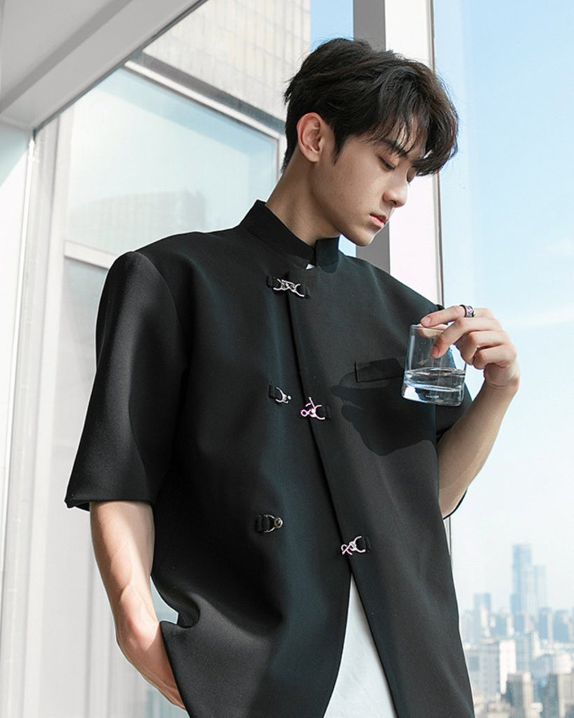 Mode China Button Jacket CCR0016 - KBQUNQ｜韓国メンズファッション通販サイト