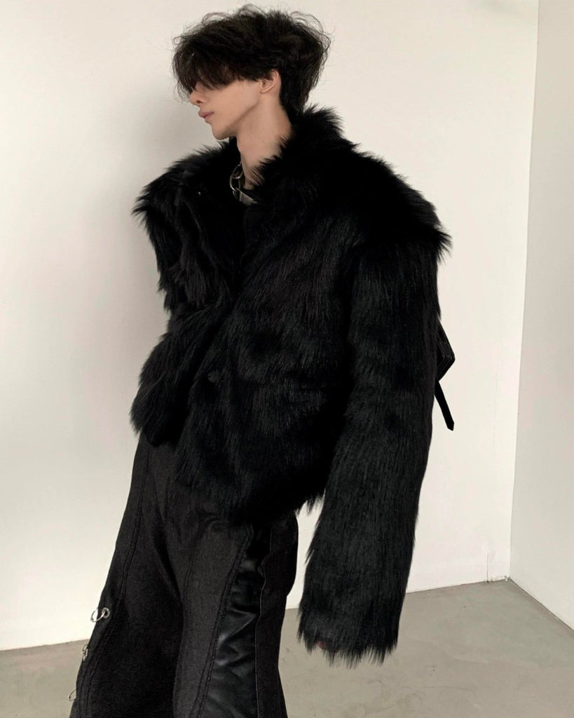 Mode Faux Fur Jacket AUW0009 - KBQUNQ｜ファッション通販
