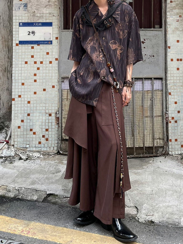Mode Layered Design Pants YMN0021 - KBQUNQ｜韓国メンズファッション通販サイト