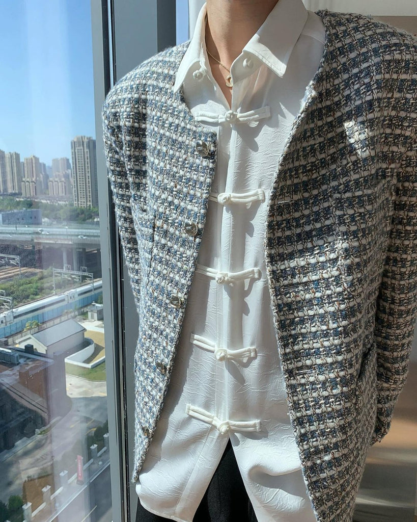 Mode Tweed Jacket BKC0213 - KBQUNQ｜ファッション通販