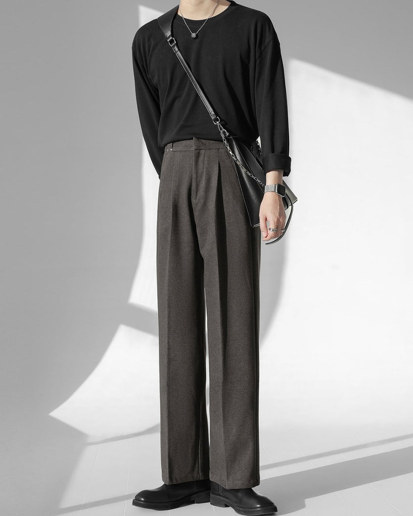 MODE WIDE PANTS KBQ0563 - KBQUNQ｜韓国メンズファッション通販サイト