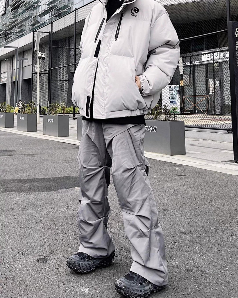 Nylon Easy Cargo Pants BKL0006 - KBQUNQ｜韓国メンズファッション通販サイト