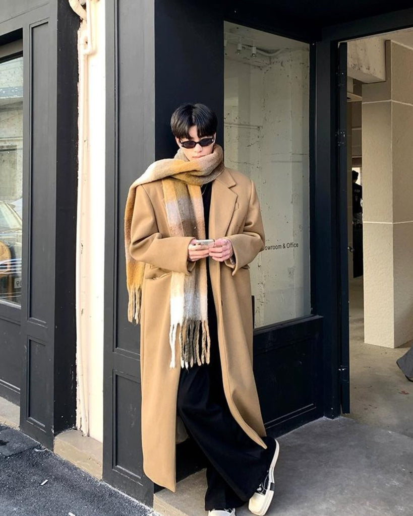 Over Silhouette Wool Long Coat OYC0025 - KBQUNQ｜ファッション通販