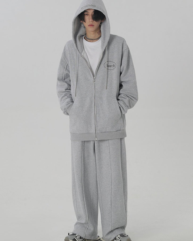 Oversized Logo Hoodie＆Pants HAR0006 - KBQUNQ｜韓国メンズファッション通販サイト