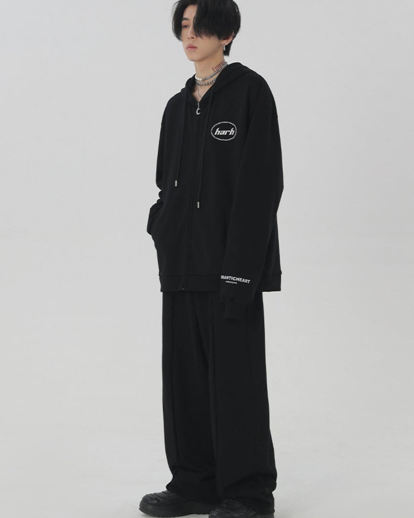Oversized Logo Hoodie＆Pants HAR0006 - KBQUNQ｜韓国メンズファッション通販サイト