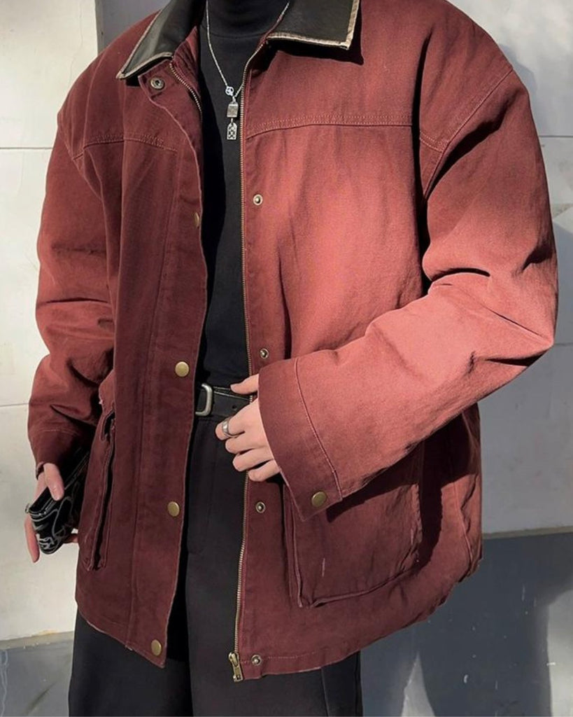 Oversized Short Hunting Jacket JMH0075 - KBQUNQ｜ファッション通販