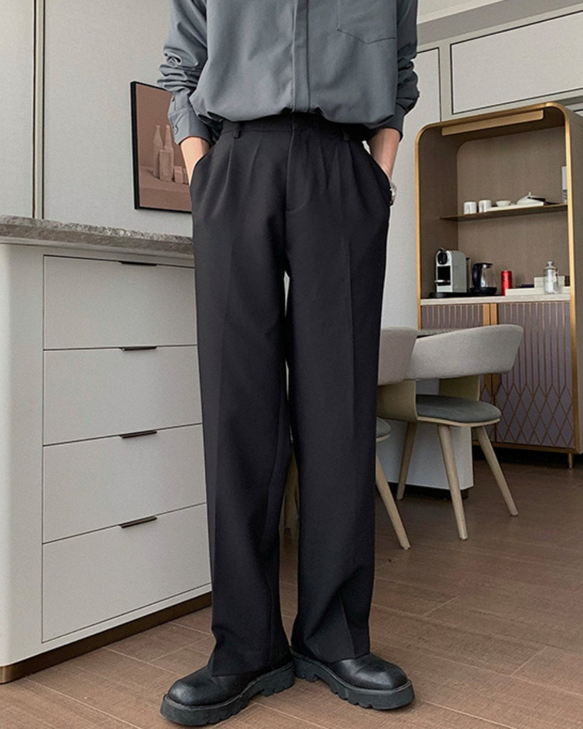Oversized Tailored Jacket & Slacks HUD0033 - KBQUNQ｜韓国メンズファッション通販サイト