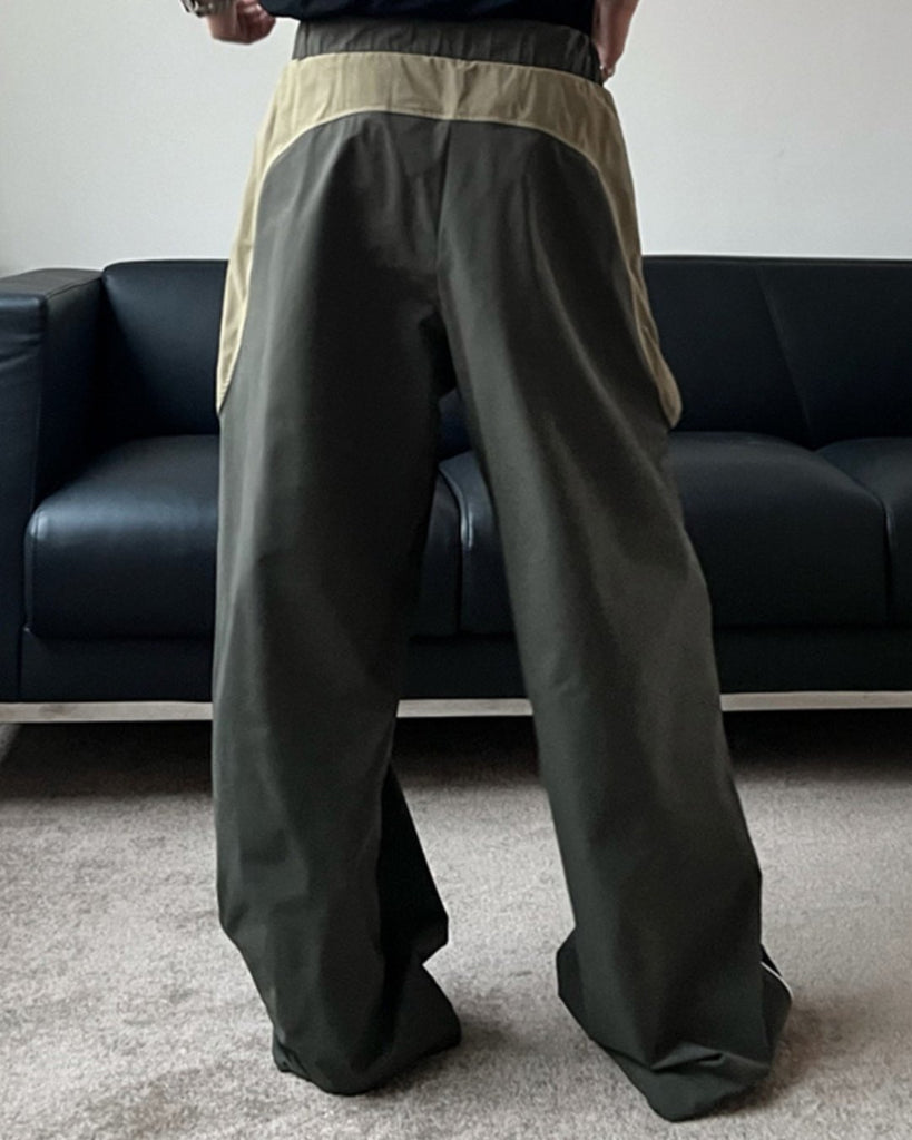 Piping Nylon Snow Pants TNS0129 - KBQUNQ｜韓国メンズファッション通販サイト