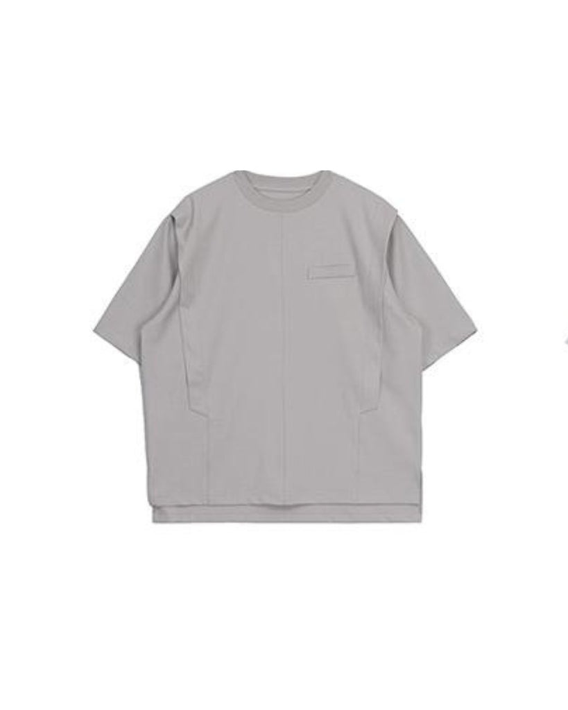 Relax Loose Basic T-Shirt HUD0058 - KBQUNQ｜韓国メンズファッション通販サイト