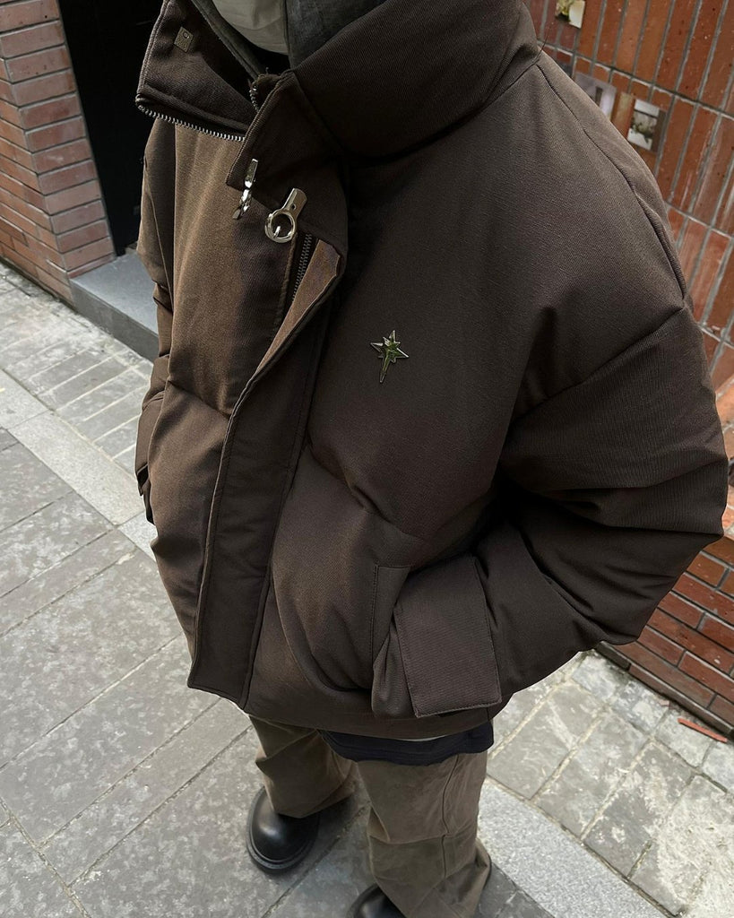 Retro Stand-Up Collar Jacket MXD0030 - KBQUNQ｜ファッション通販