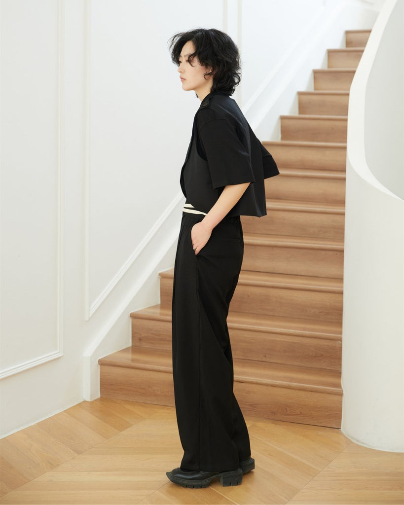 Short Design Vest SVN0011 - KBQUNQ｜韓国メンズファッション通販サイト
