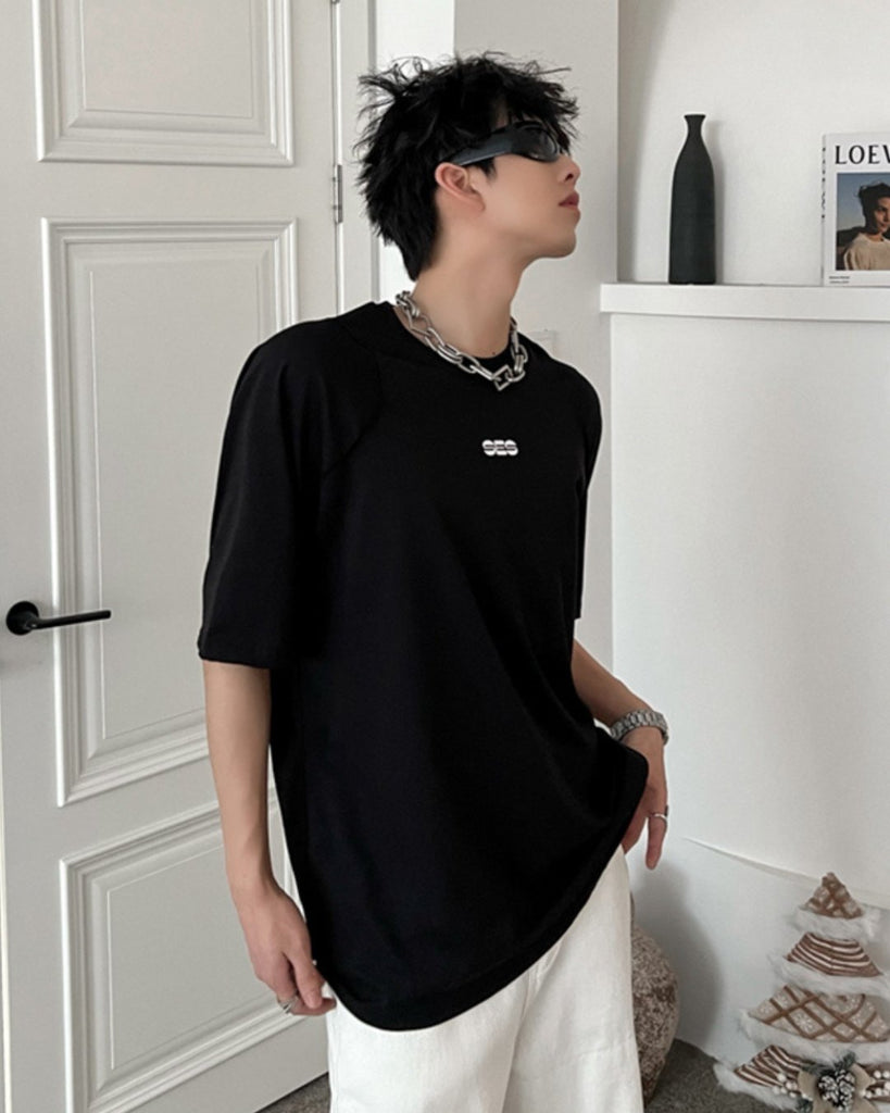 Simple Logo T-Shirt TNS0119 - KBQUNQ｜韓国メンズファッション通販サイト