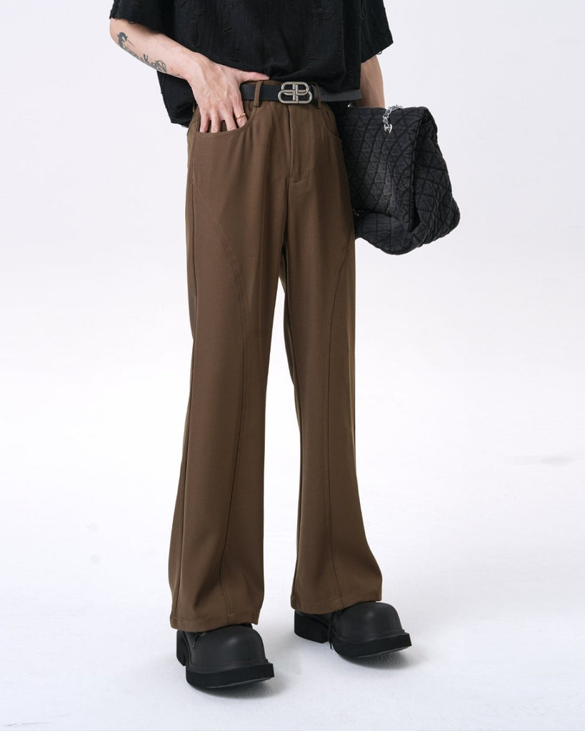 Slim Fit Casual Pants XSZ0007 - KBQUNQ｜韓国メンズファッション通販サイト