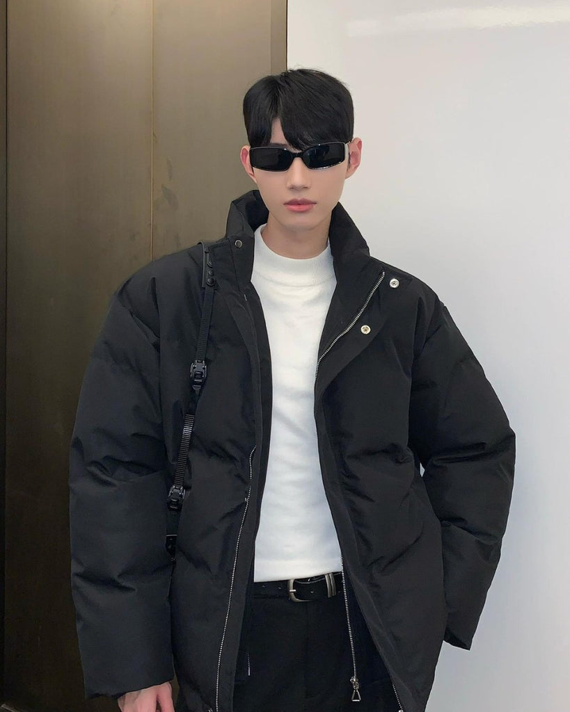 Stand Up Collar Cotton Jacket CBJ0050 - KBQUNQ｜ファッション通販