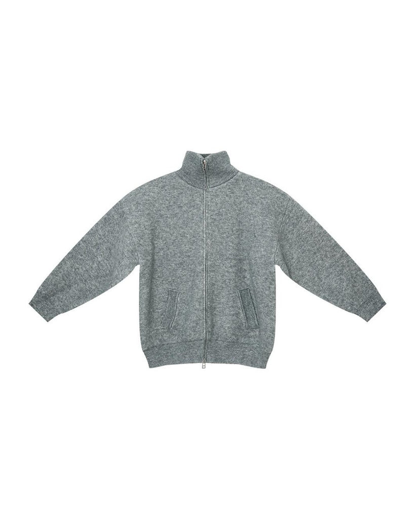 Stand-Up Collar Knit Jacket OYC0021 - KBQUNQ｜ファッション通販