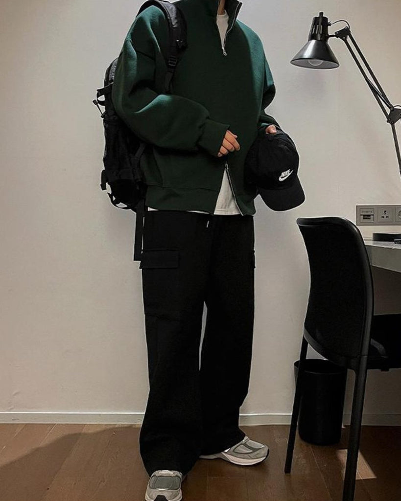 Standneck Zip Sweat Jacket VCH0126 - KBQUNQ｜ファッション通販
