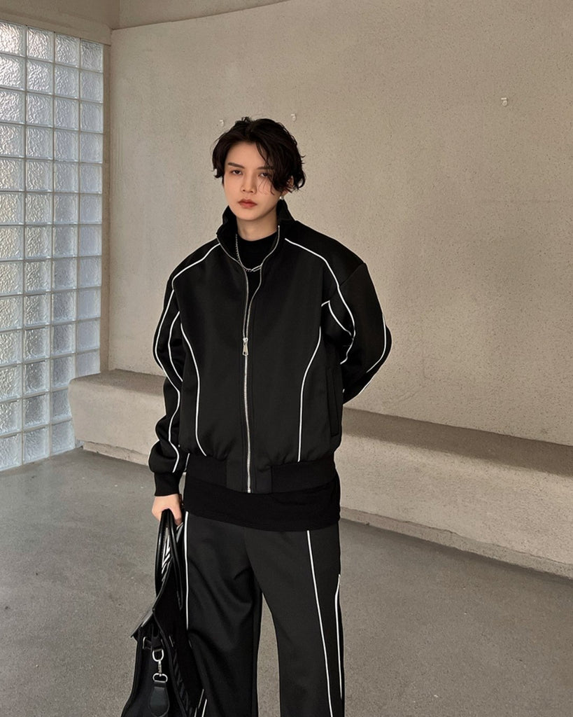 Stitch Line Jacket＆Pants FEI0008 - KBQUNQ｜韓国メンズファッション通販サイト