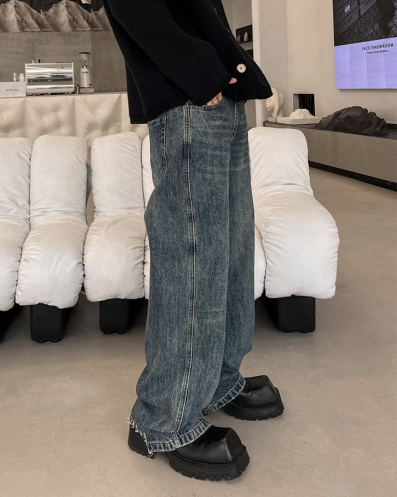 Straight Leg Pants TNS0066 - KBQUNQ｜韓国メンズファッション通販サイト