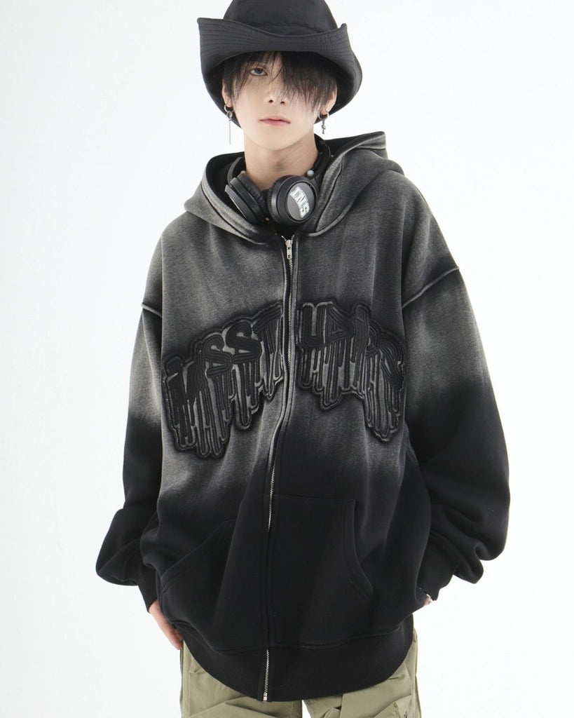 Street Gradient Big Hoodie INS0004 - KBQUNQ｜ファッション通販