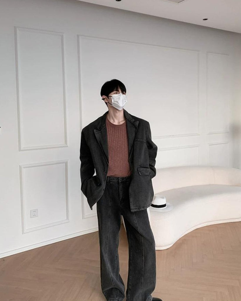 Striped Pullover Long Sleeve T-Shirt BKC0205 - KBQUNQ｜ファッション通販