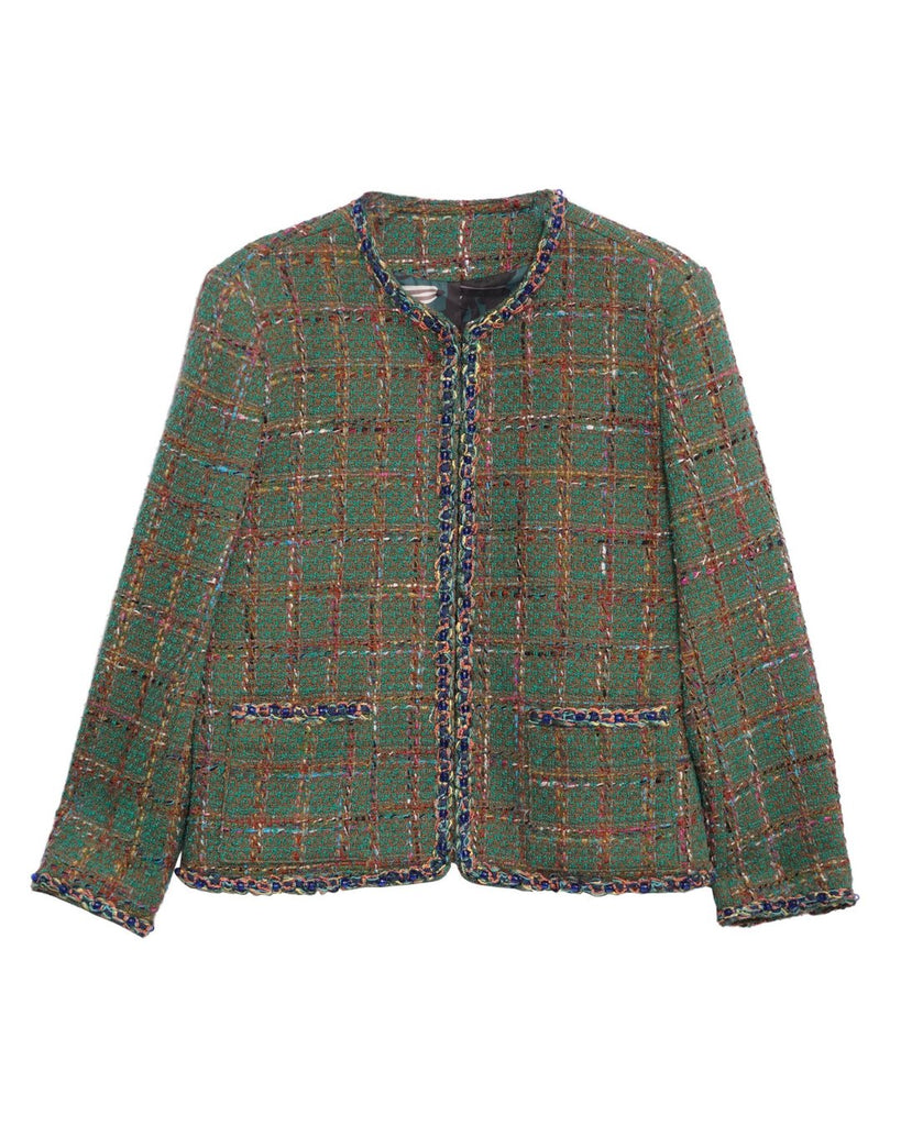 Tweed Check Jacket CHP0002 - KBQUNQ｜ファッション通販