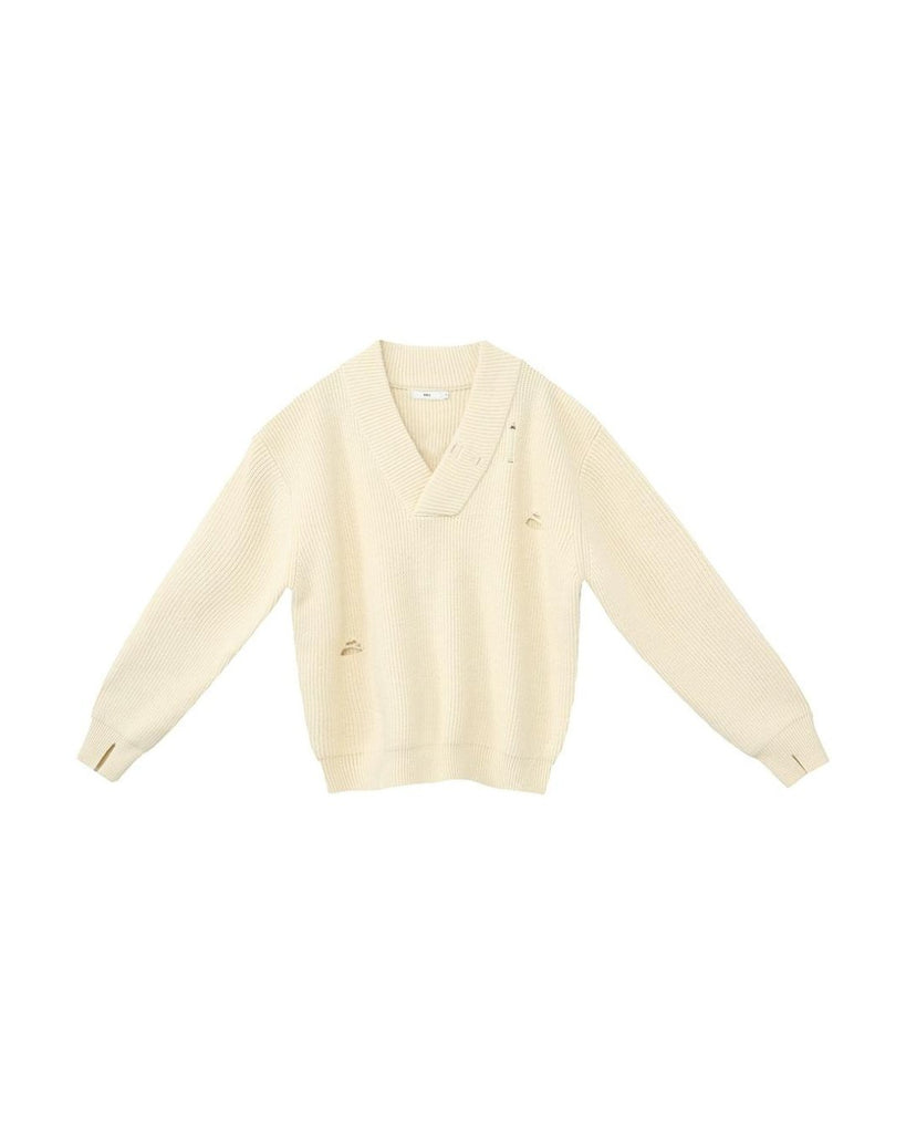 V-Neck Pullover Sweater OYC0012 - KBQUNQ｜ファッション通販