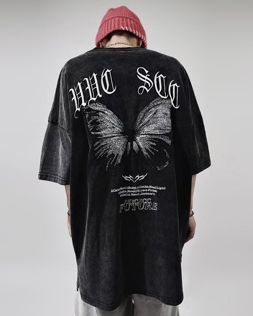 Vintage Faded Short Sleeve T-Shirt UCS0003 - KBQUNQ｜韓国メンズファッション通販サイト