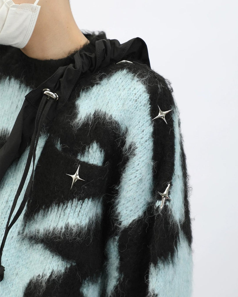Vintage Star Mohair Knit Sweater MXD0029 - KBQUNQ｜ファッション通販