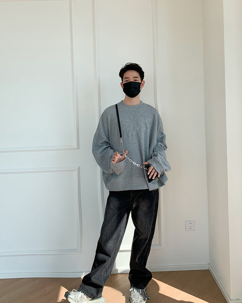 Washed Denim Pants BKC160 - KBQUNQ｜韓国メンズファッション通販サイト