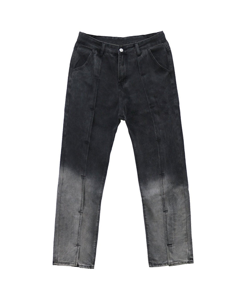 Washed Old Gradient Jeans ASD0017 - KBQUNQ｜韓国メンズファッション通販サイト
