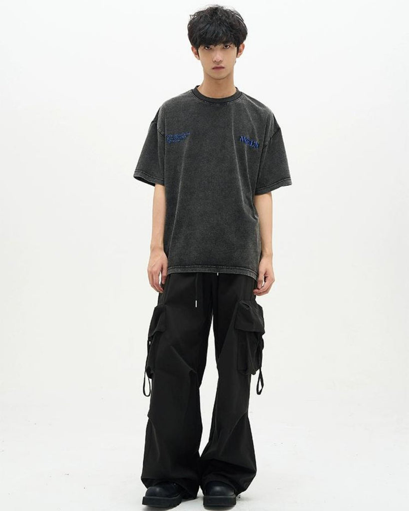 Wide Pocket Cargo Pants 77F0004 - KBQUNQ｜韓国メンズファッション通販サイト