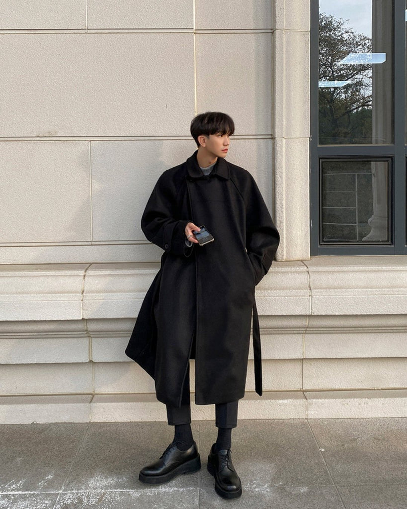 WOOL CHESTER COAT KBQ0575 - KBQUNQ｜韓国メンズファッション通販サイト
