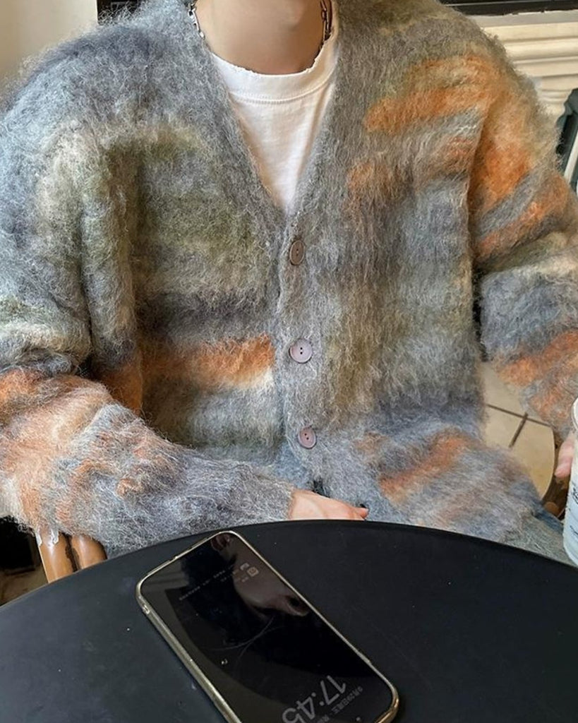 Wool Multi-Border Cardigan JMH0065 - KBQUNQ｜ファッション通販